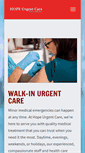 Mobile Screenshot of hopeurgentcare.com
